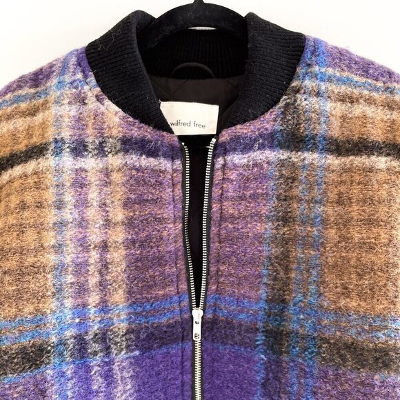 Wilfred Plaid Wool Jacket - Picture 3 of 15